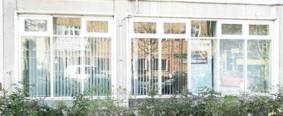 Schaufenster des BSM