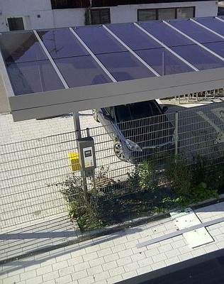 Park&Charge-Station bei Diehl Controls