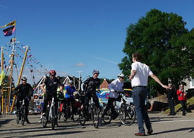 Start der Tour d'e Bike