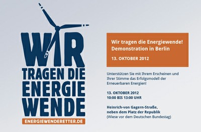 Energiewende Demo 13.10.12