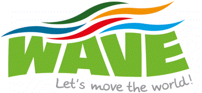 WAVE Logo w claim