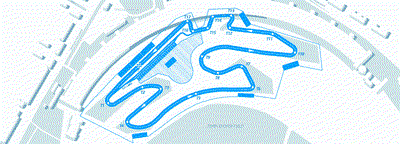 Strecke des ePrix Berlin