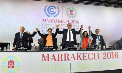 Proklamation von Marrakesch Nov'16